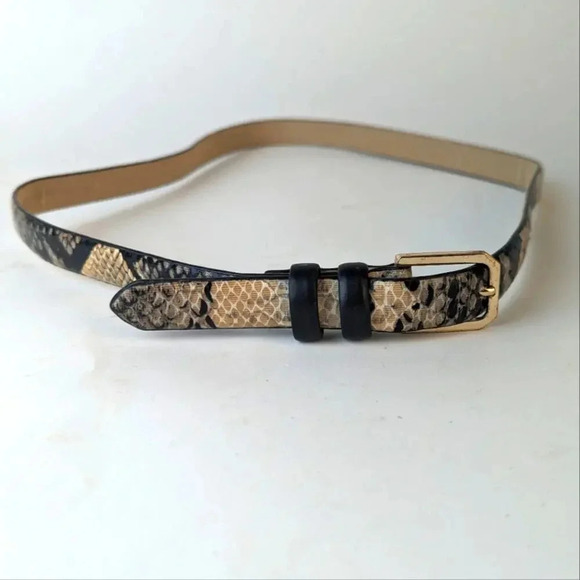 Faux Snake Skin Belt - 32" - Picture 1 of 4